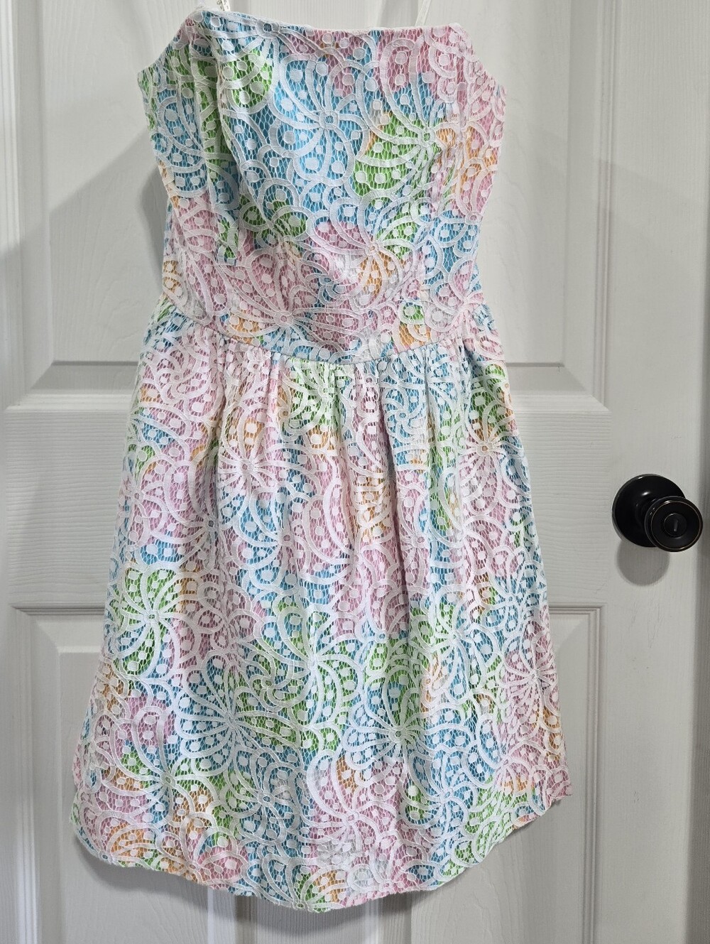 Lilly Pulitzer Lace Mini Dress, Multicolor
